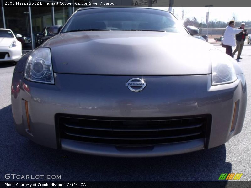 Carbon Silver / Carbon 2008 Nissan 350Z Enthusiast Coupe