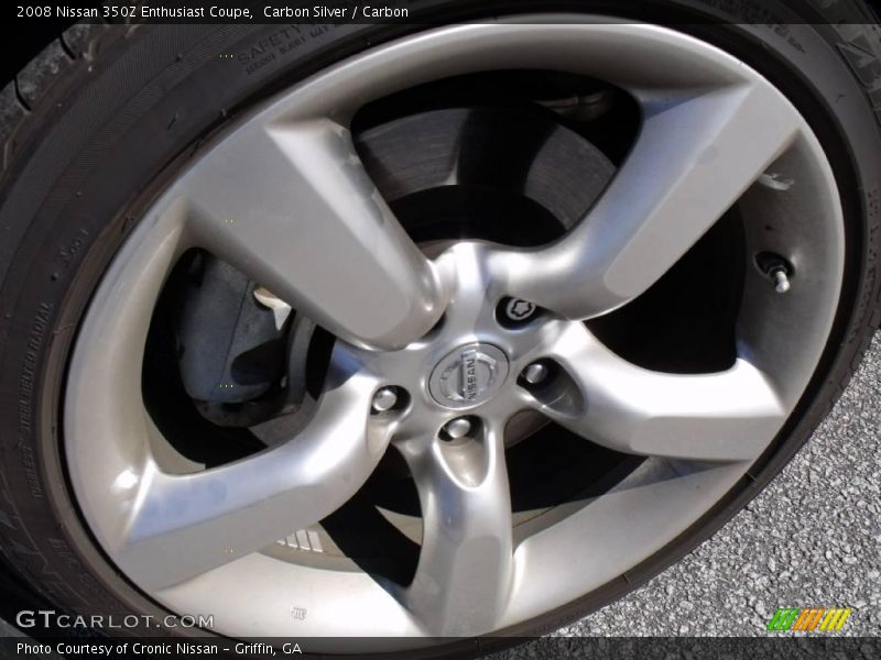 Carbon Silver / Carbon 2008 Nissan 350Z Enthusiast Coupe
