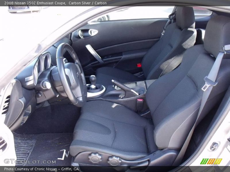 Carbon Silver / Carbon 2008 Nissan 350Z Enthusiast Coupe