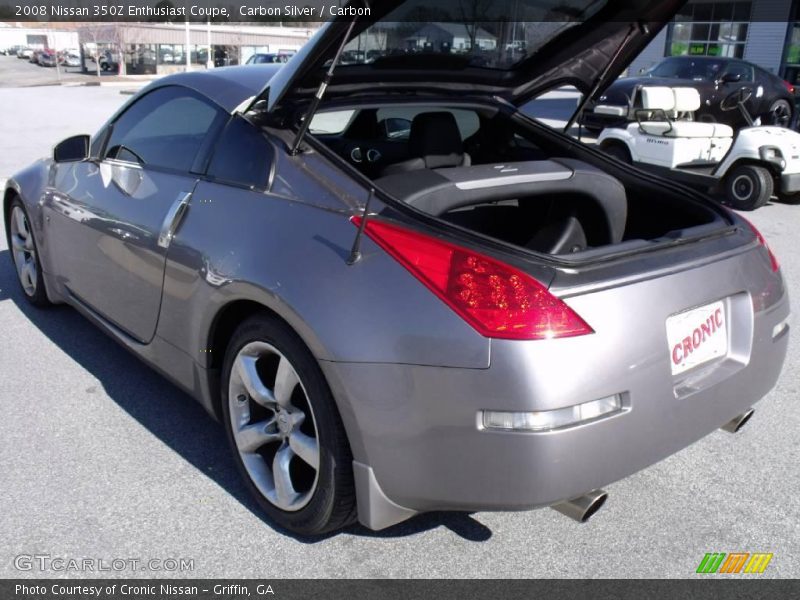 Carbon Silver / Carbon 2008 Nissan 350Z Enthusiast Coupe