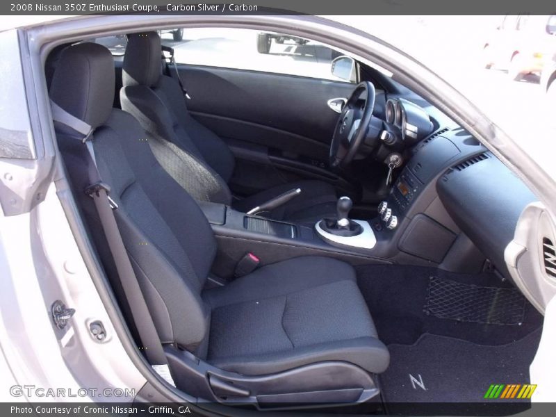 Carbon Silver / Carbon 2008 Nissan 350Z Enthusiast Coupe