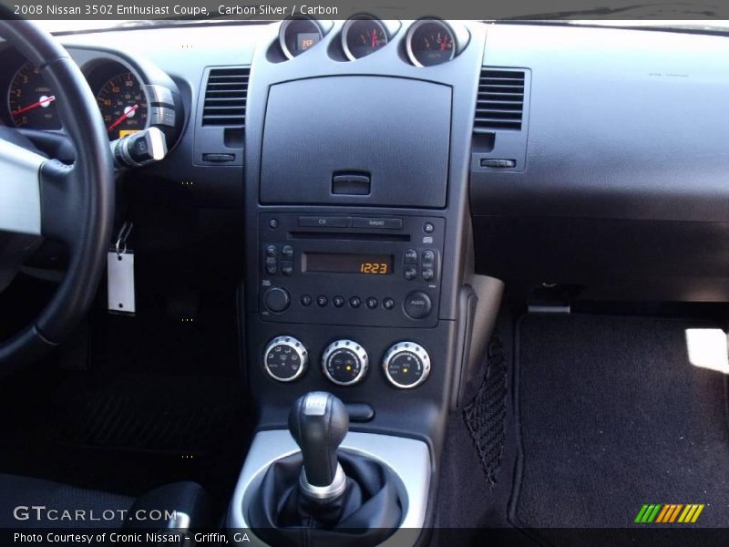 Carbon Silver / Carbon 2008 Nissan 350Z Enthusiast Coupe