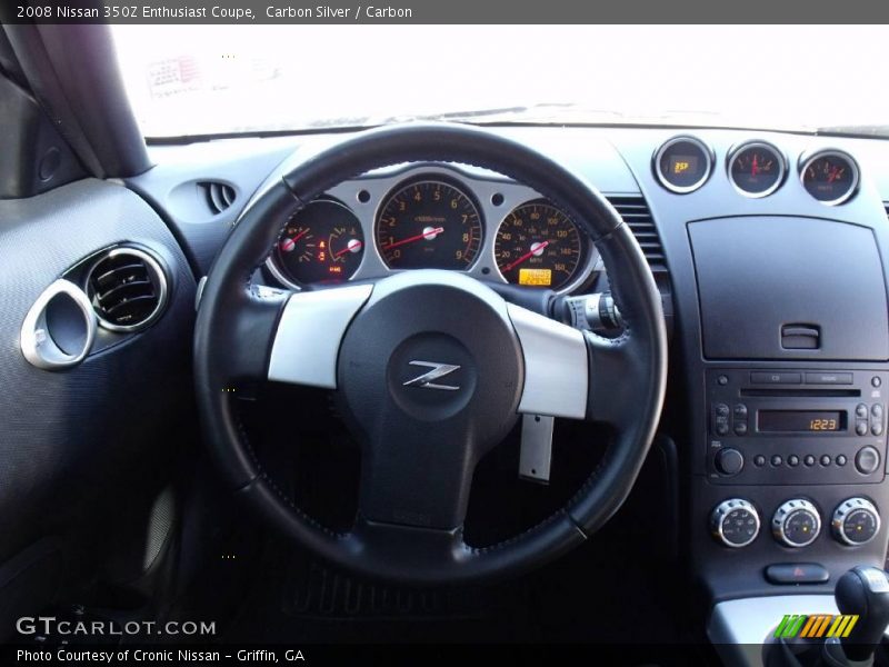 Carbon Silver / Carbon 2008 Nissan 350Z Enthusiast Coupe