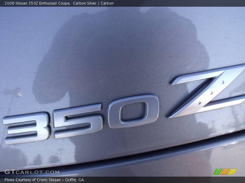 Carbon Silver / Carbon 2008 Nissan 350Z Enthusiast Coupe