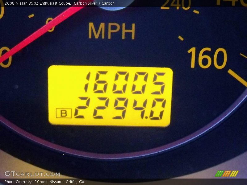 Carbon Silver / Carbon 2008 Nissan 350Z Enthusiast Coupe