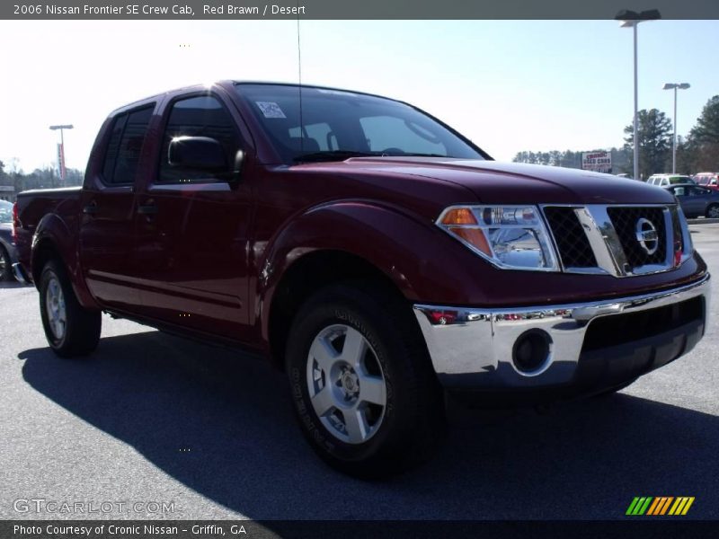 Red Brawn / Desert 2006 Nissan Frontier SE Crew Cab