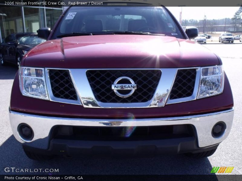 Red Brawn / Desert 2006 Nissan Frontier SE Crew Cab