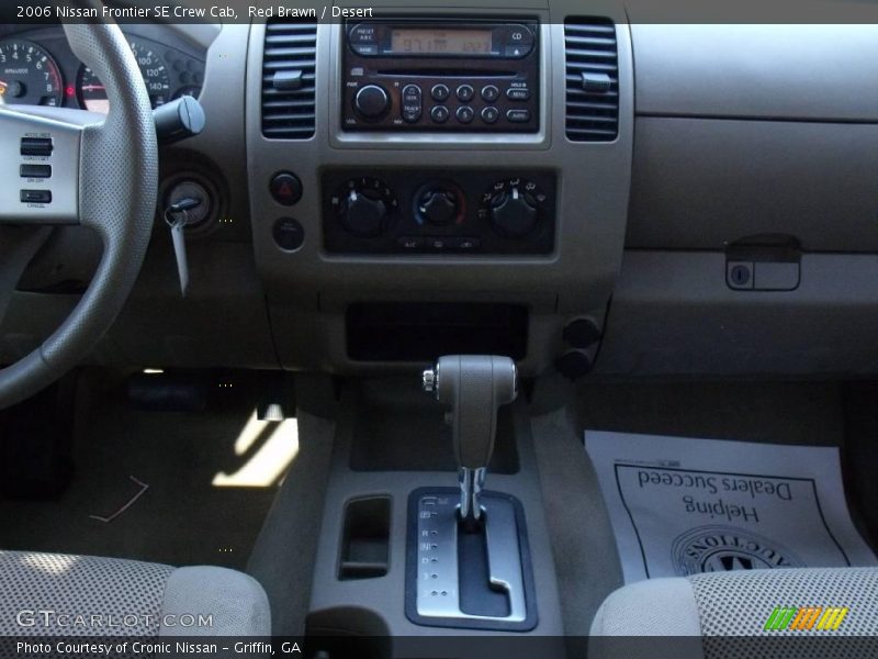 Red Brawn / Desert 2006 Nissan Frontier SE Crew Cab