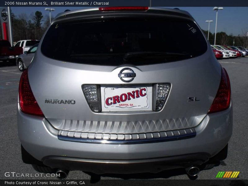 Brilliant Silver Metallic / Charcoal 2006 Nissan Murano SL
