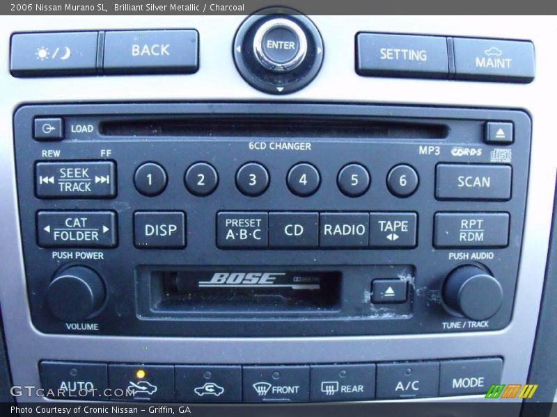 Brilliant Silver Metallic / Charcoal 2006 Nissan Murano SL