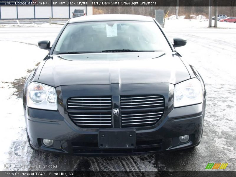 Brilliant Black Crystal Pearl / Dark Slate Gray/Light Graystone 2005 Dodge Magnum R/T