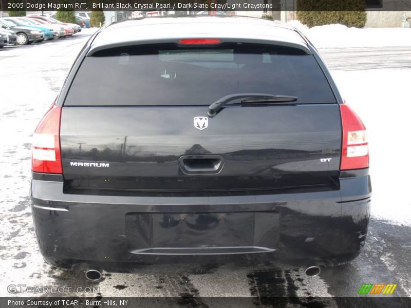 Brilliant Black Crystal Pearl / Dark Slate Gray/Light Graystone 2005 Dodge Magnum R/T