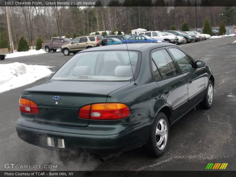 Green Metallic / Light Neutral 2002 Chevrolet Prizm