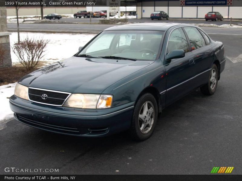 Classic Green Pearl / Ivory 1999 Toyota Avalon XL