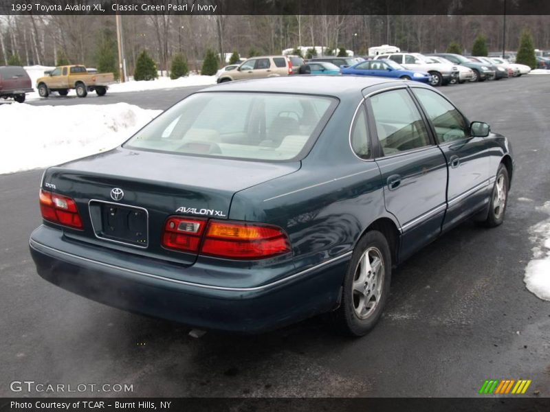 Classic Green Pearl / Ivory 1999 Toyota Avalon XL