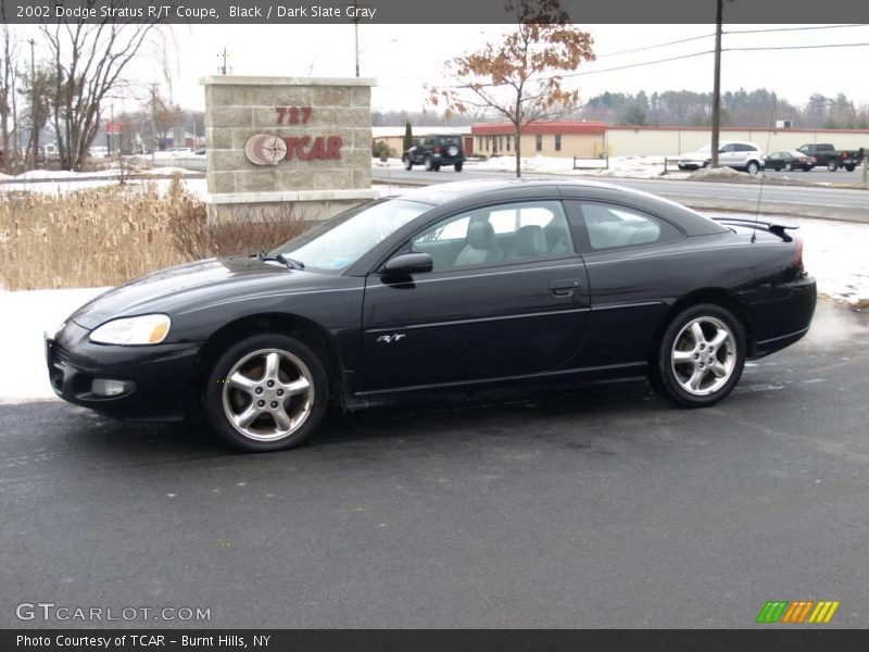 Black / Dark Slate Gray 2002 Dodge Stratus R/T Coupe
