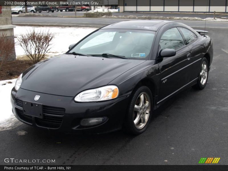 Black / Dark Slate Gray 2002 Dodge Stratus R/T Coupe