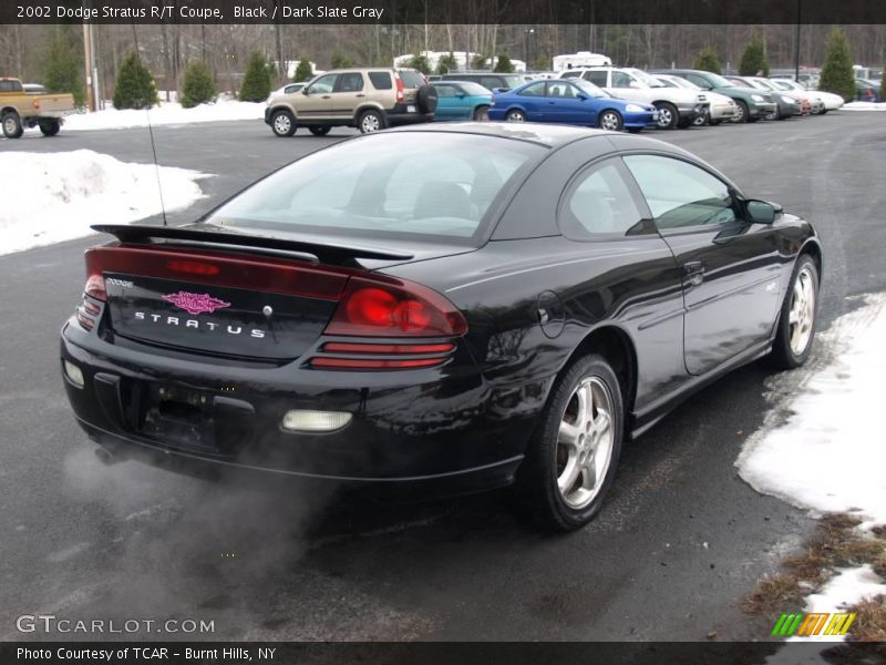 Black / Dark Slate Gray 2002 Dodge Stratus R/T Coupe