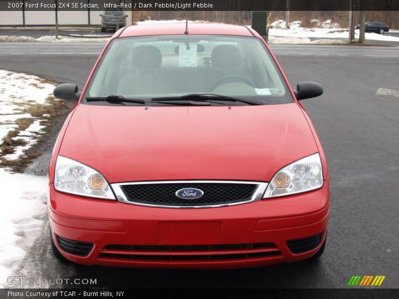 Infra-Red / Dark Pebble/Light Pebble 2007 Ford Focus ZX4 SE Sedan