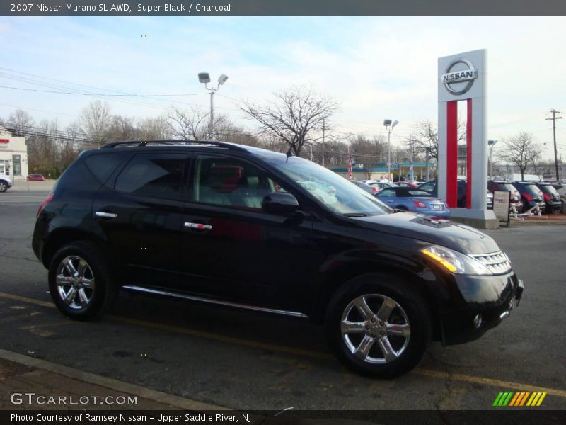 Super Black / Charcoal 2007 Nissan Murano SL AWD