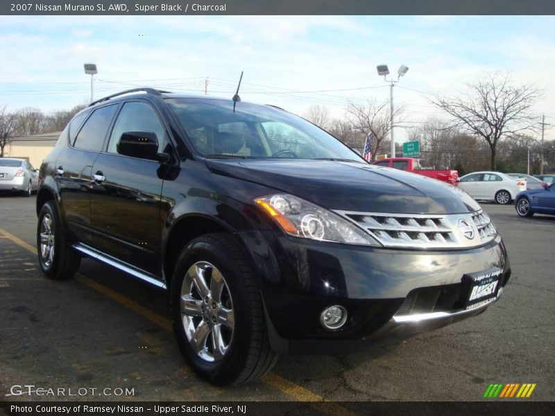 Super Black / Charcoal 2007 Nissan Murano SL AWD