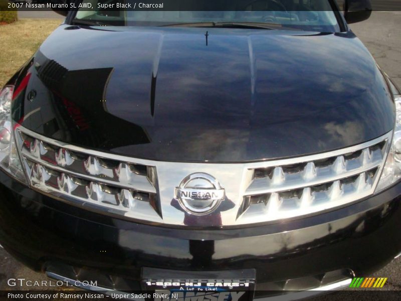 Super Black / Charcoal 2007 Nissan Murano SL AWD