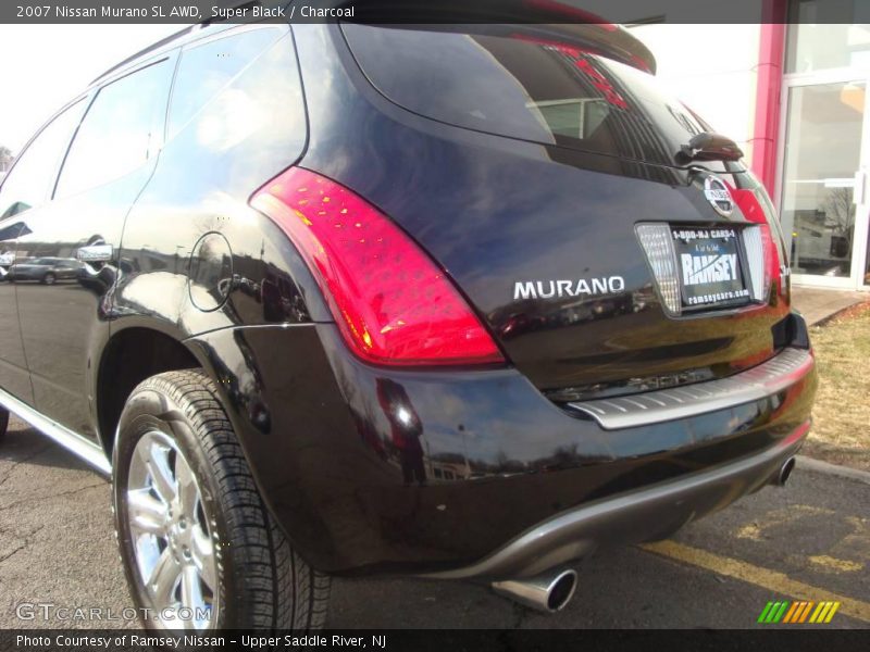Super Black / Charcoal 2007 Nissan Murano SL AWD