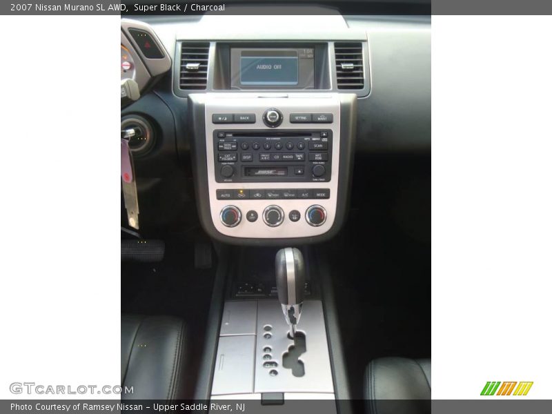 Super Black / Charcoal 2007 Nissan Murano SL AWD