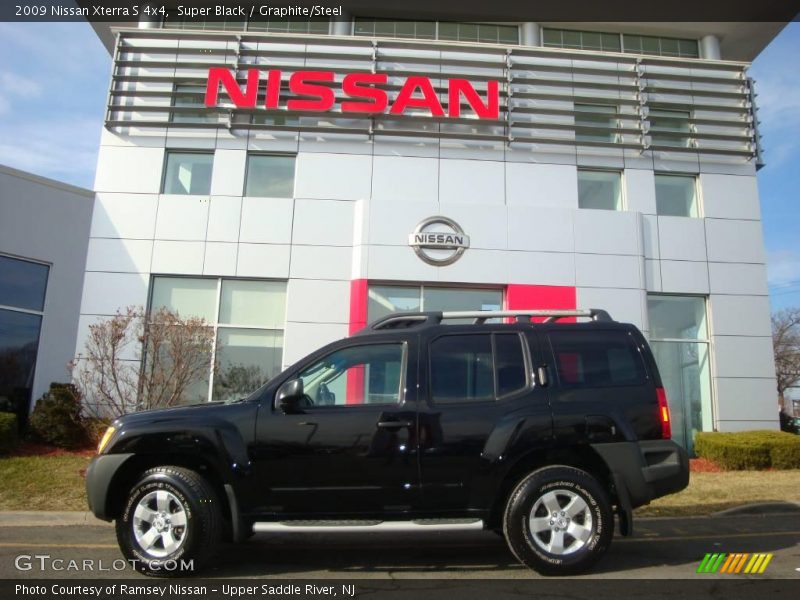Super Black / Graphite/Steel 2009 Nissan Xterra S 4x4