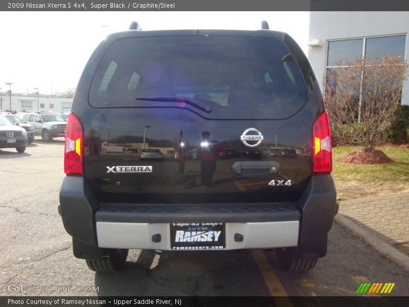 Super Black / Graphite/Steel 2009 Nissan Xterra S 4x4