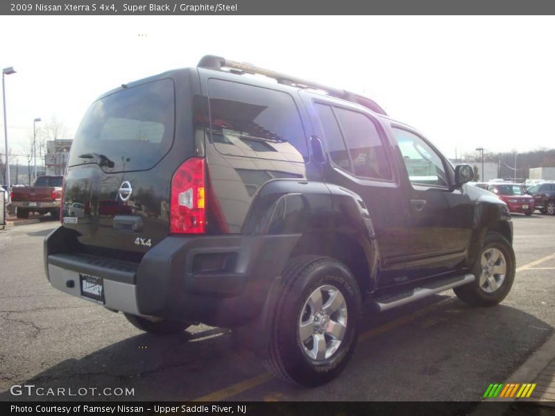 Super Black / Graphite/Steel 2009 Nissan Xterra S 4x4