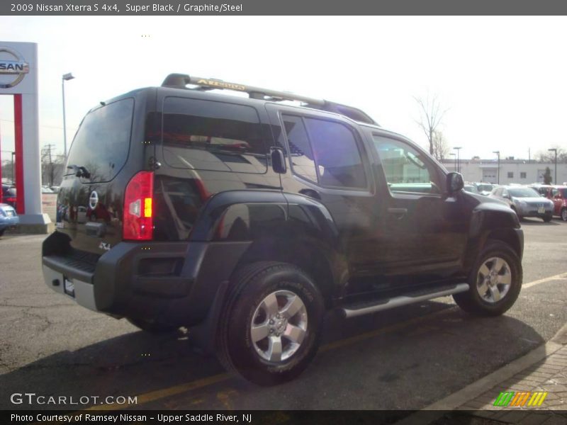 Super Black / Graphite/Steel 2009 Nissan Xterra S 4x4
