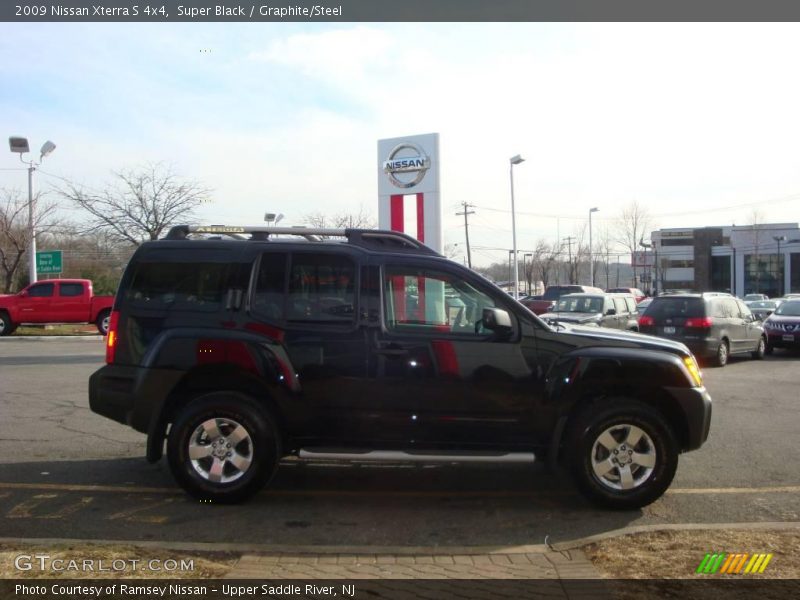 Super Black / Graphite/Steel 2009 Nissan Xterra S 4x4