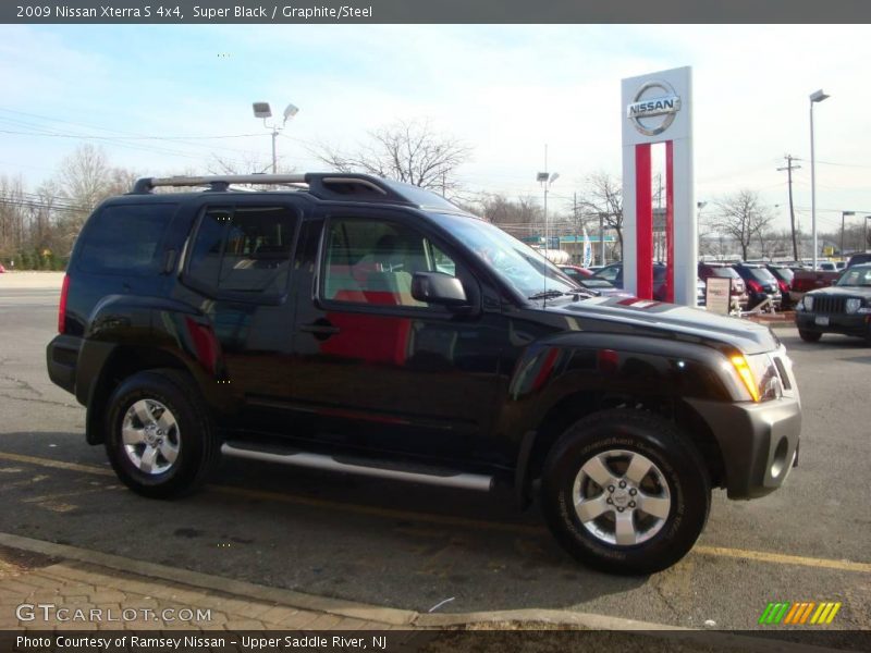 Super Black / Graphite/Steel 2009 Nissan Xterra S 4x4