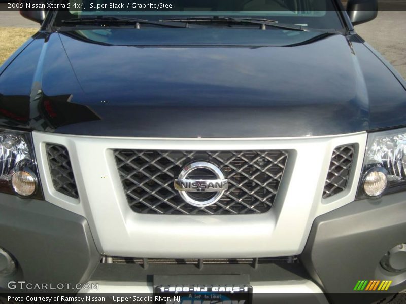Super Black / Graphite/Steel 2009 Nissan Xterra S 4x4