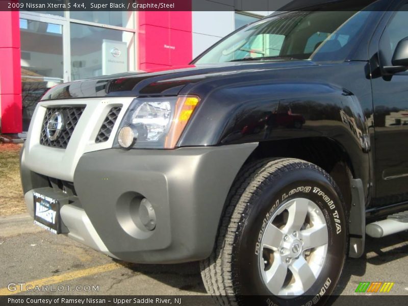 Super Black / Graphite/Steel 2009 Nissan Xterra S 4x4