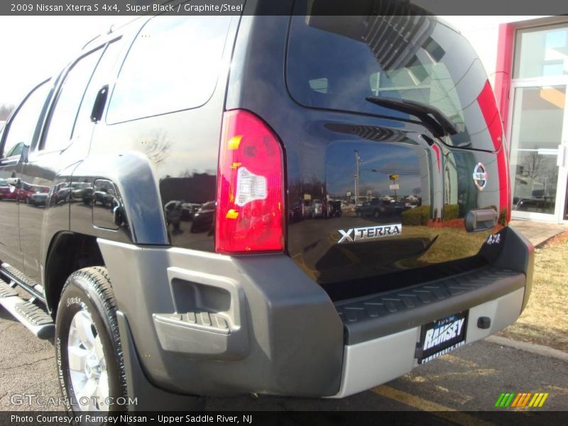 Super Black / Graphite/Steel 2009 Nissan Xterra S 4x4