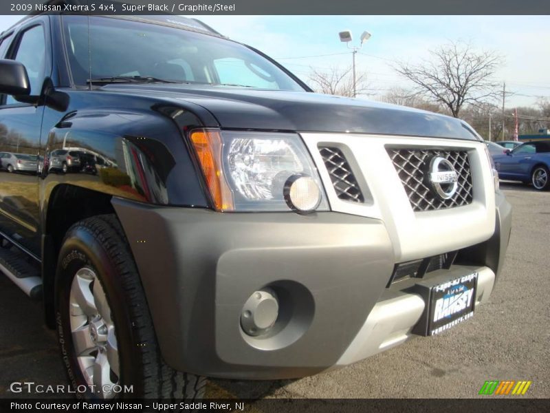 Super Black / Graphite/Steel 2009 Nissan Xterra S 4x4