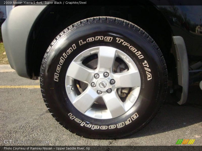 Super Black / Graphite/Steel 2009 Nissan Xterra S 4x4