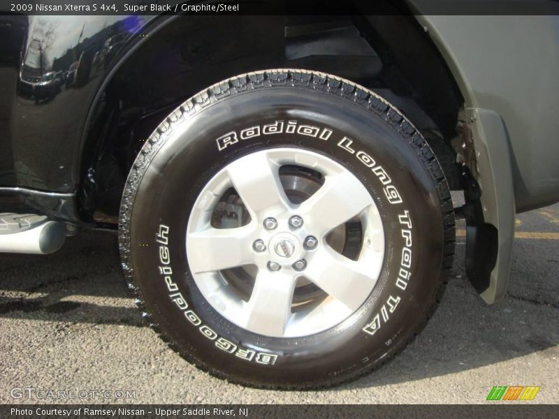 Super Black / Graphite/Steel 2009 Nissan Xterra S 4x4