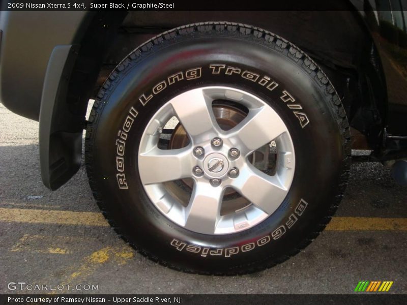 Super Black / Graphite/Steel 2009 Nissan Xterra S 4x4