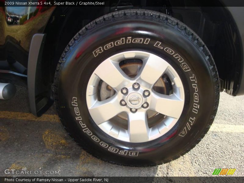 Super Black / Graphite/Steel 2009 Nissan Xterra S 4x4