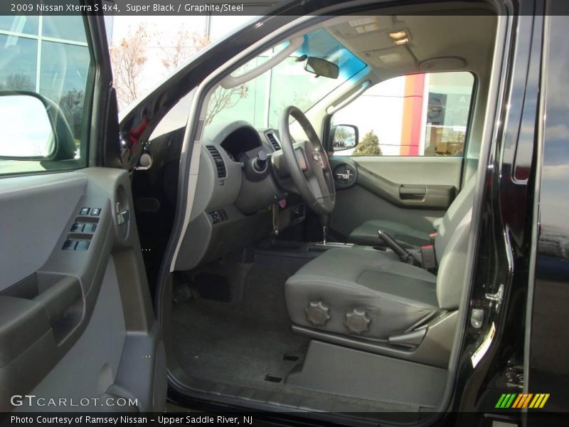 Super Black / Graphite/Steel 2009 Nissan Xterra S 4x4