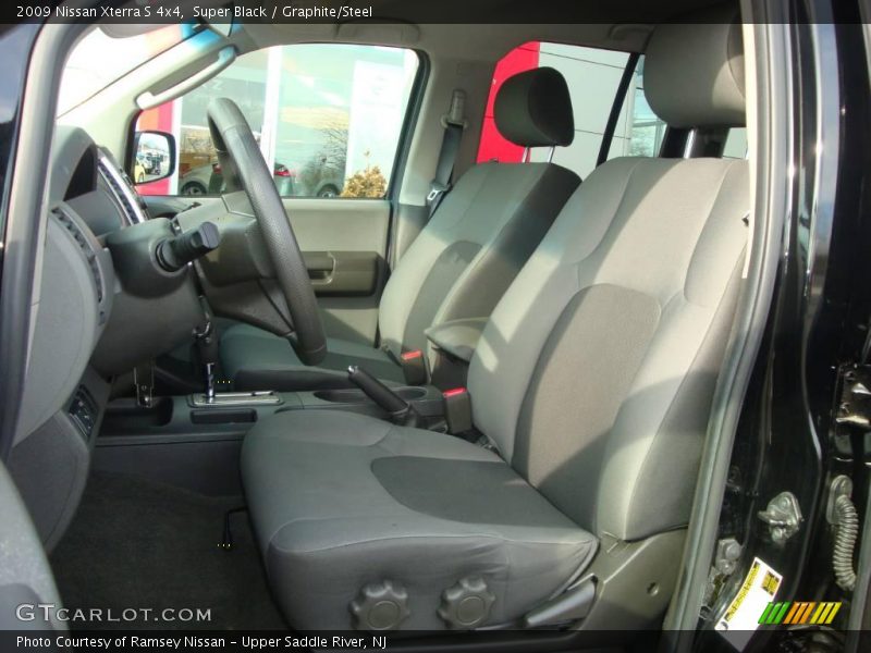 Super Black / Graphite/Steel 2009 Nissan Xterra S 4x4
