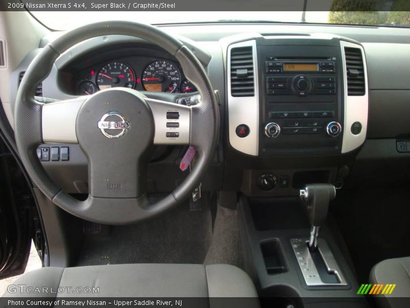 Super Black / Graphite/Steel 2009 Nissan Xterra S 4x4