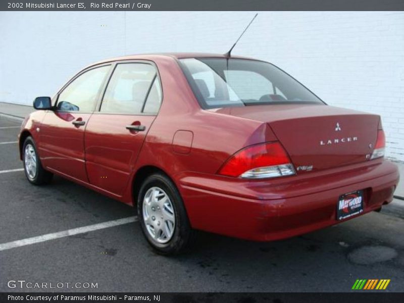 Rio Red Pearl / Gray 2002 Mitsubishi Lancer ES