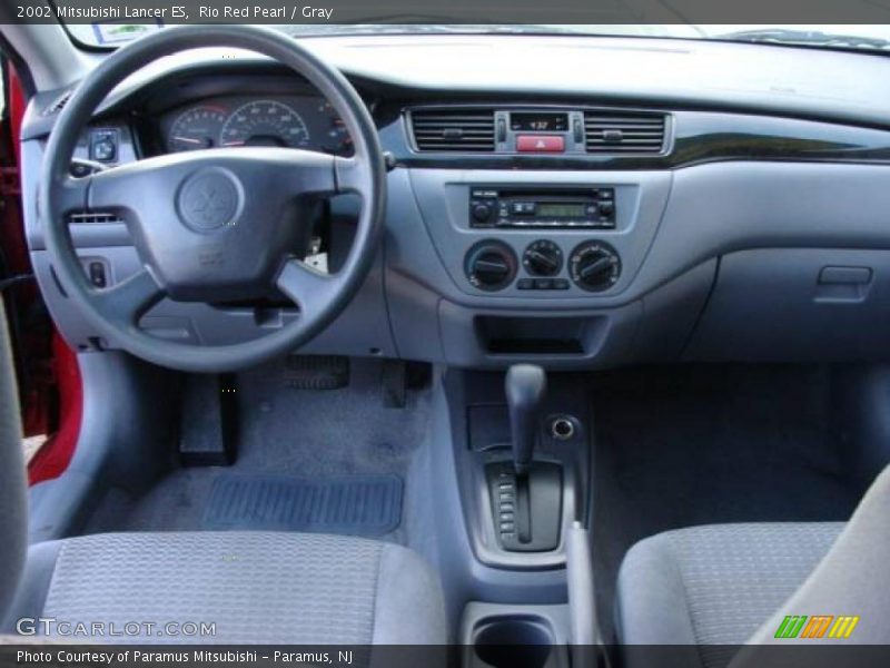 Rio Red Pearl / Gray 2002 Mitsubishi Lancer ES