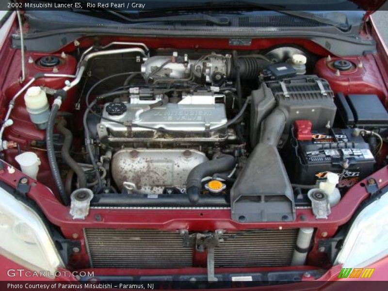 Rio Red Pearl / Gray 2002 Mitsubishi Lancer ES