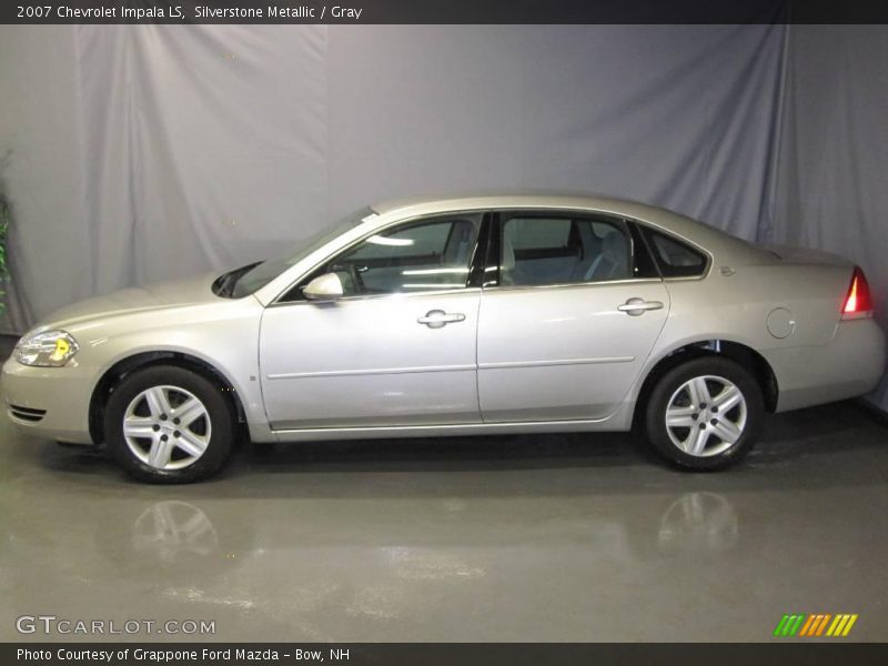 Silverstone Metallic / Gray 2007 Chevrolet Impala LS