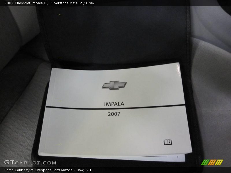 Silverstone Metallic / Gray 2007 Chevrolet Impala LS